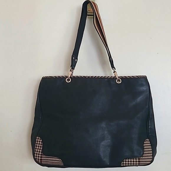 RALPH LAUREN BLACK LEATHER BAG - Picture 5 of 10